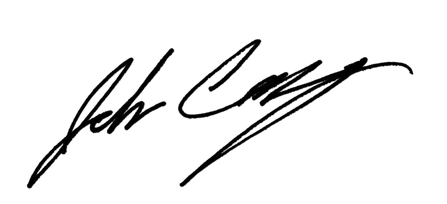 John Carey signature mark